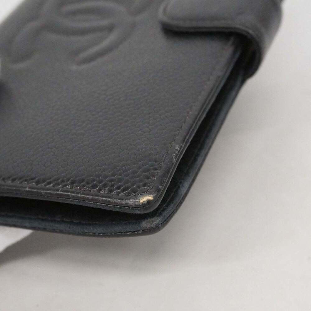 CHANEL Black Caviar Leather Wallet - Picture 6 of 9